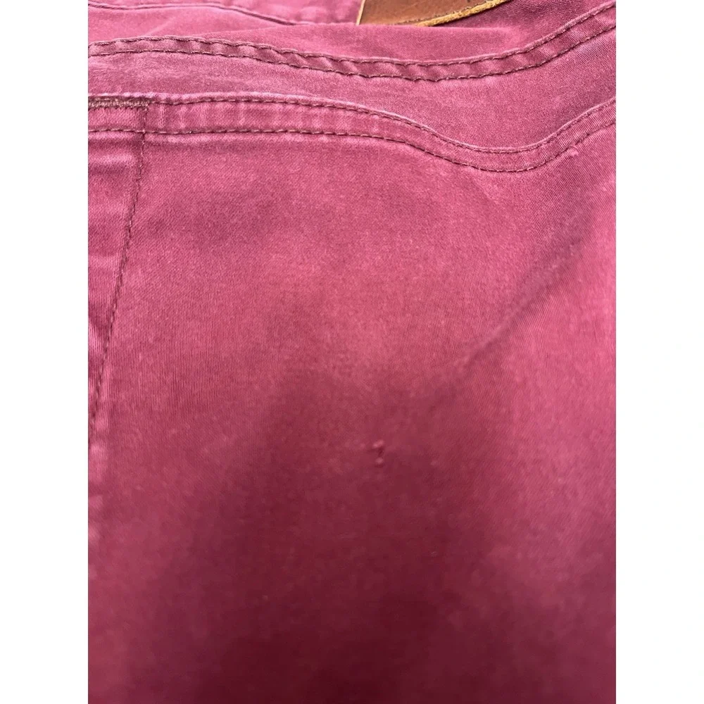 Polo Ralph Lauren 34x30 Burgundy Straight Leg Stretch Twill Pants dress pants